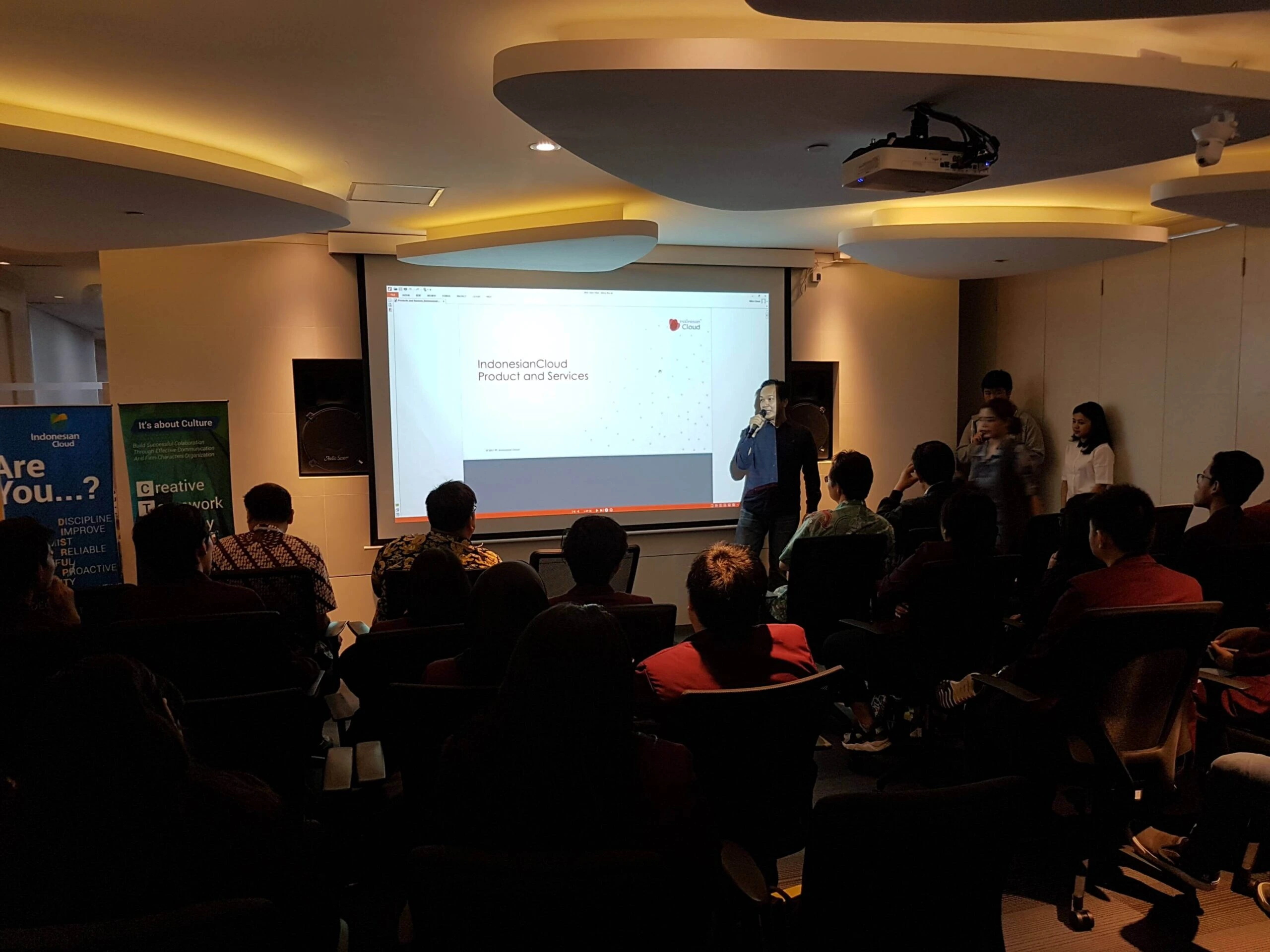 Cloud Service Provider Visit by BINUS University Students