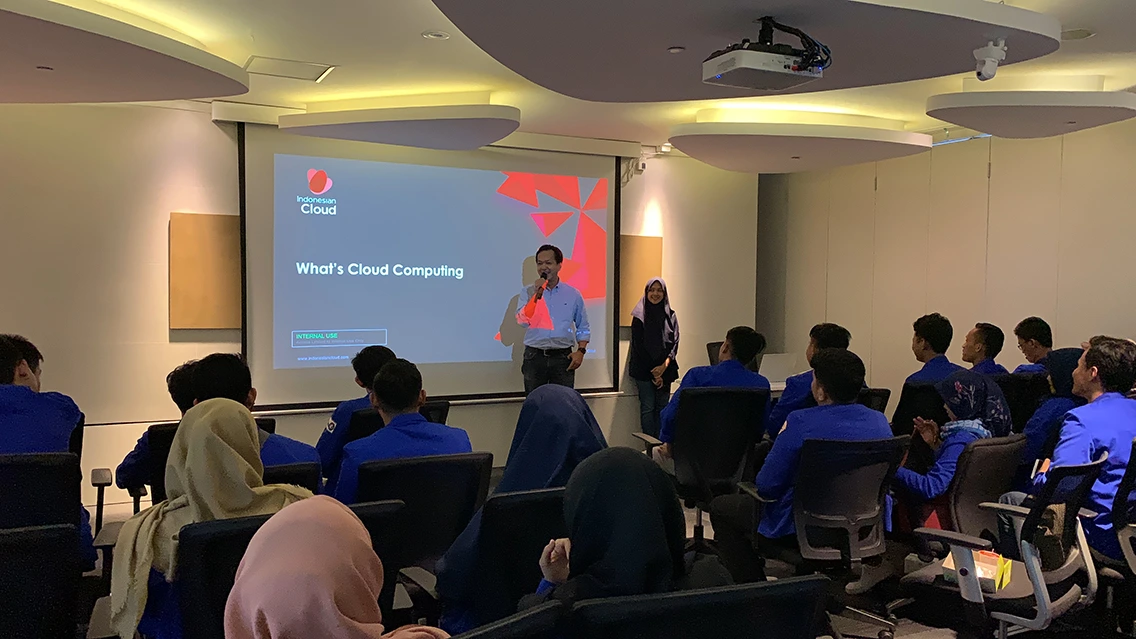 Industrial Visit to Indonesian Cloud Jakarta by Politeknik Harapan Bersama