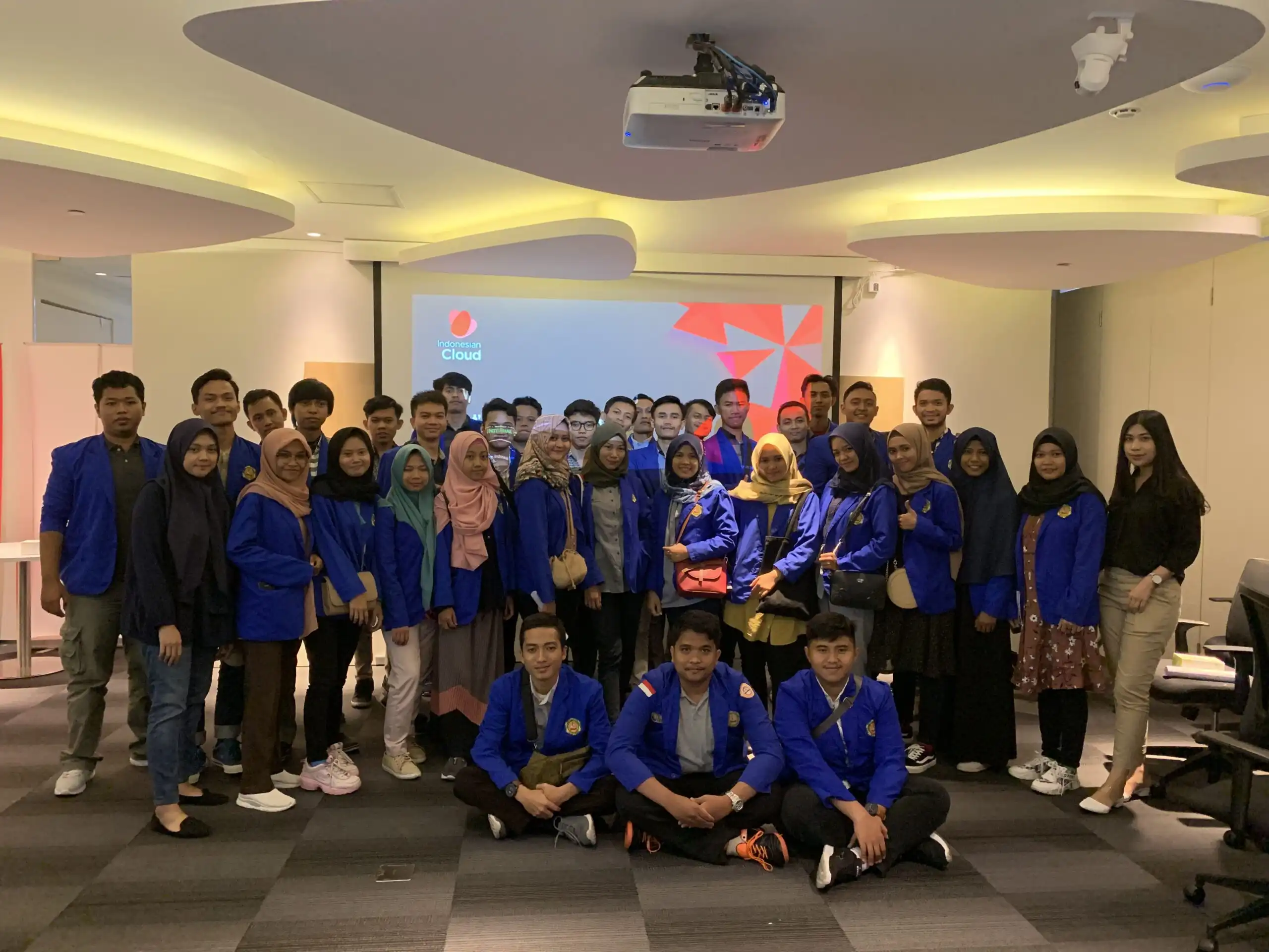 Industrial Visit to Indonesian Cloud Jakarta by Politeknik Harapan Bersama