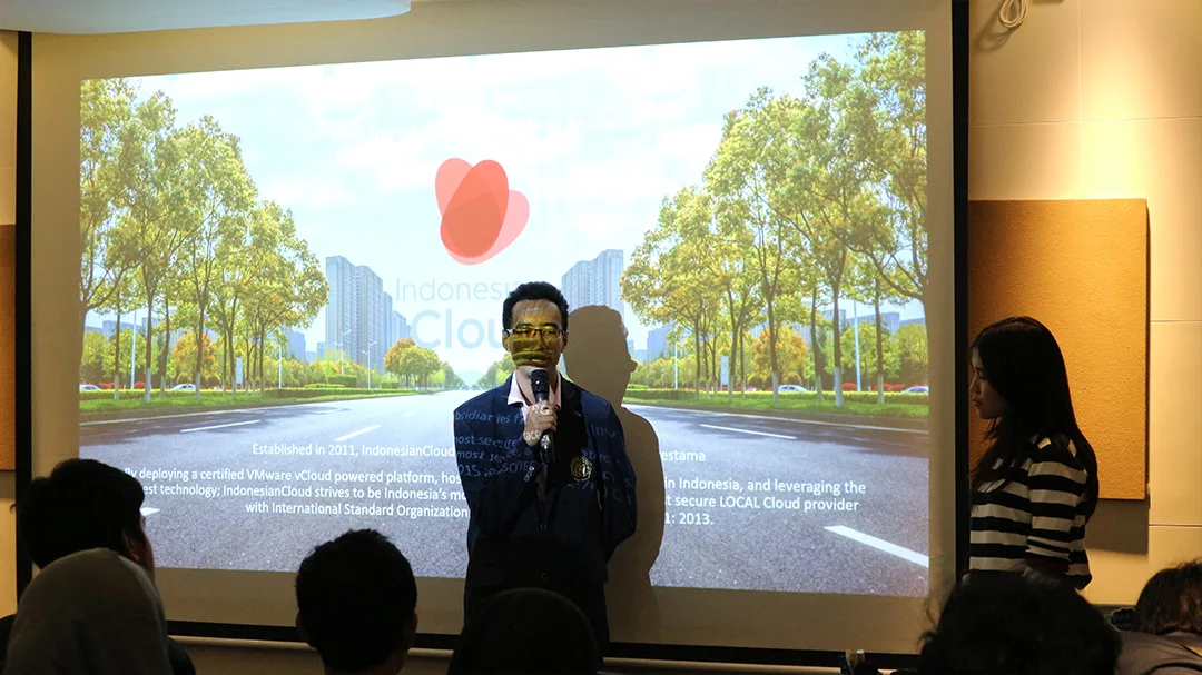 Brawijaya University Cloud Computing Visit at Indonesian Cloud