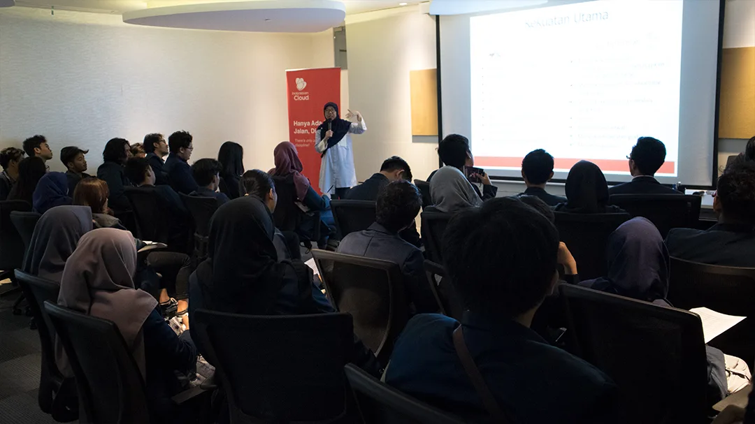 Brawijaya University Cloud Computing Visit at Indonesian Cloud