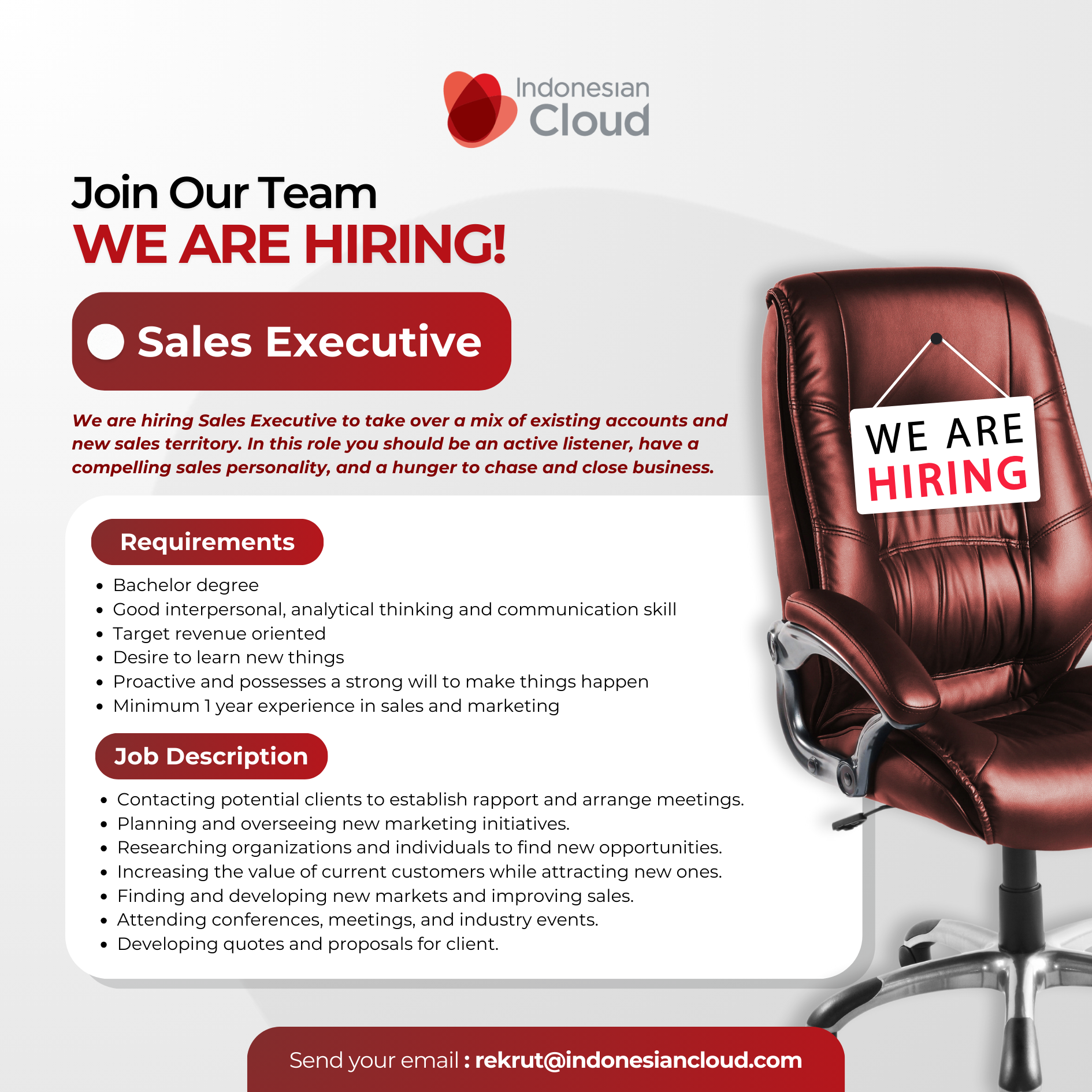 Career Indonesian Cloud 100 Cloud Computing Indonesia