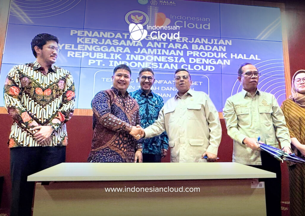 Kerja sama Indonesian Cloud dengan BPJPH dalam membangun platform sertifikasi Halal berbasi AI